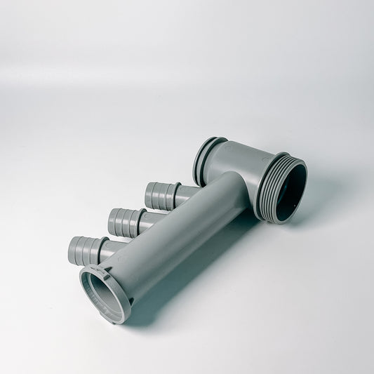 Custom Plastic Pipe Connector – Precision Injection Molded Part